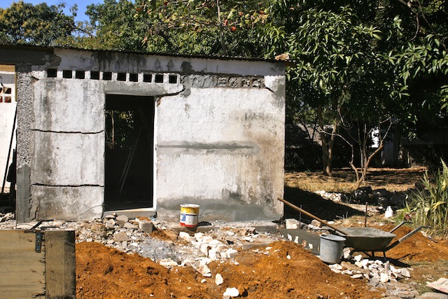 Adelhouseoutsideinprogress